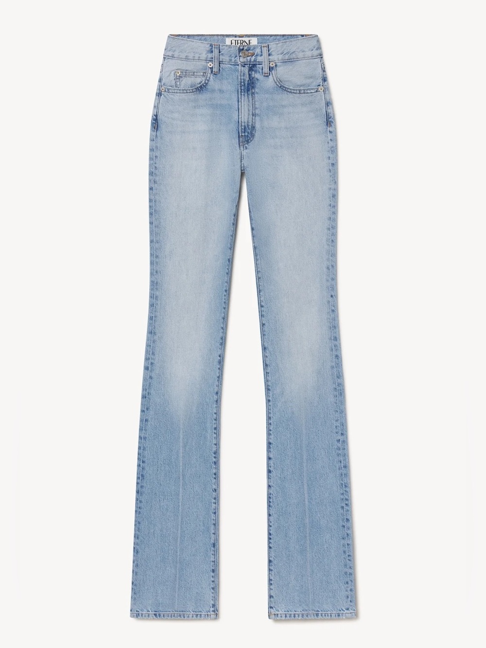 ETERNE CASH JEAN EXTRA LONG LIGHT INDIGO Size 26 NWT